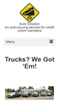 Mobile Screenshot of cuautosolution.com